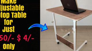 ساخت میز لپ تاپ تنظیم ارتفاع
