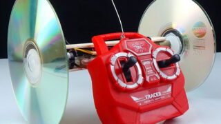 ساخت ماشین کنترلی با سی دی قدیمی