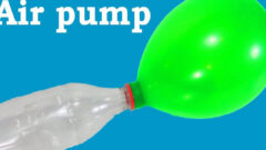 طرز تهیه یک پمپ باد بادکنک ساده در خانه