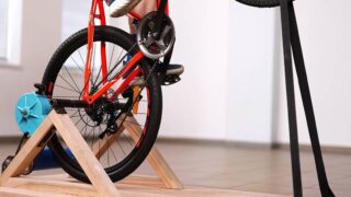 ساخت دوچرخه با وسیله تمرینی تک چرخ
