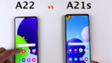 نبرد و تست سرعت گوشی گلکسی A22 در مقابل گلکسی A21s سامسونگ