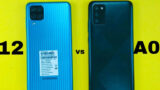 مبارزه و تست سرعت گوشی گلکسی A02s روبروی گلکسی F12 سامسونگ